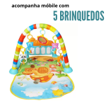 Tapete Infantil Com Móbile E Piano BWTIP-001 - 4