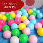 Piscina Bolinha Com Cesta Azul BW102AZ - 4