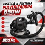 Pistola de Pintura Pulverizadora 650W IWPPP6509 - 5