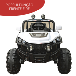 UTV Elétrico Infantil 2 Assentos Branco BW085BR - 7