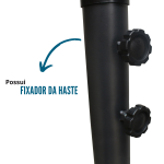 Ombrelone Suspenso 3,00M Branco IWOBL300BR - 4