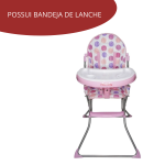 CADEIRÃO ALIMENTAÇÃO BEBÊ BW047 ROSA - 5