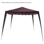 Estrutura Gazebo Articulado Base 3,00 X 3,00M IWEGZ240 - 6