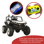 UTV Elétrico Infantil 2 Assentos Branco BW085BR - 5