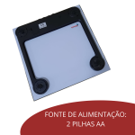 BALANÇA DIGITAL BIOIMPED NCIA IWBDBIO001 BRANCO - 5