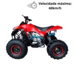 Quadriciclo 125cc com Ré Vermelho - IWATVR125 - 6