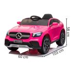 Mini Carro Elétrico 12V Mercedez Benz GLC Concept Licenciado Rosa BW177RS - 8