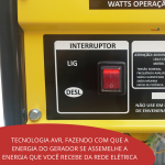 Gerador De Energia A Gasolina 3000W IWGEG - 6