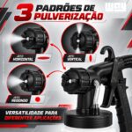 Pistola de Pintura Pulverizadora 650W IWPPP6509 - 7