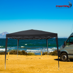 Gazebo Articulado 3,00 X 3,00M Preto IWGZA3PR - 9