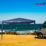 Gazebo Montável 3,00 X 3,00M Azul IWGZM-3AZ - 9