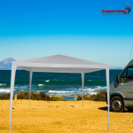 Gazebo Montável 3,00 X 3,00M Branco IWGZM-3BR - 9