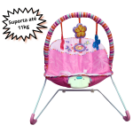 Cadeira Descanso Bebê Vibratória, Acolchoada E Com Som BW093 - 7