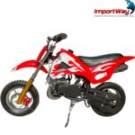 Mini Moto Dirt Cross 49cc Vermelha - WVDB-006V - 8