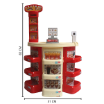 Supermercado Infantil Com Carrinho de Compras BW101C - 4