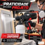 Pistola de Pintura Pulverizadora 450W IWPPP4507 - 8