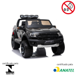 Mini caminhonete elétrica 24V Ford Ranger Raptor Licenciado BW121 PRETO - 3