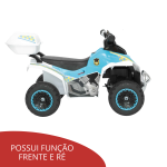 Quadriciclo Elétrico 6V Branco BW129BR - 4