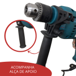 Furadeira de Impacto 750W (IWFI-003 / IWFI-004) - 2