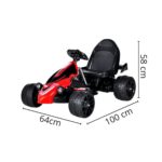 Mini Kart Elétrico 6V Preto BW220PT - 1