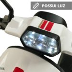 Mini Moto Elétrica 12V Vespa Licenciado BW222 - 3