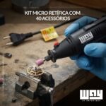 Kit Micro Retífica Com 40 Acessórios IWKMR40 - 3