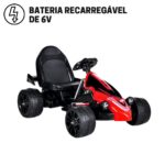 Mini Kart Elétrico 6V Preto BW220PT - 3