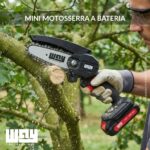 Mini Motosserra A Bateria IWMMSB - 4