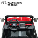 Trator Elétrico 12V Com Carreta E Controle Remoto BW211VM - 5