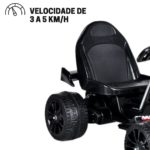 Mini Kart Elétrico 6V Preto BW220PT - 6