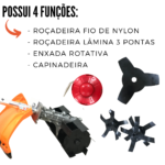 Motocultivador Gasolina 63CC 4X1 IWMCG2T63 - 8