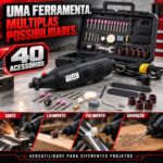 Kit Micro Retífica Com 40 Acessórios IWKMR40 - 8