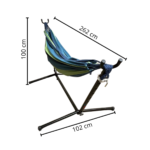 Suporte De Rede Com Rede Azul IWSRRAZ - 2
