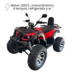 Quadriciclo 200CC IWATV200VM - 4