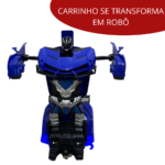 Carinho Controle Remoto Robô 1:18 Azul BW156AZ - 3