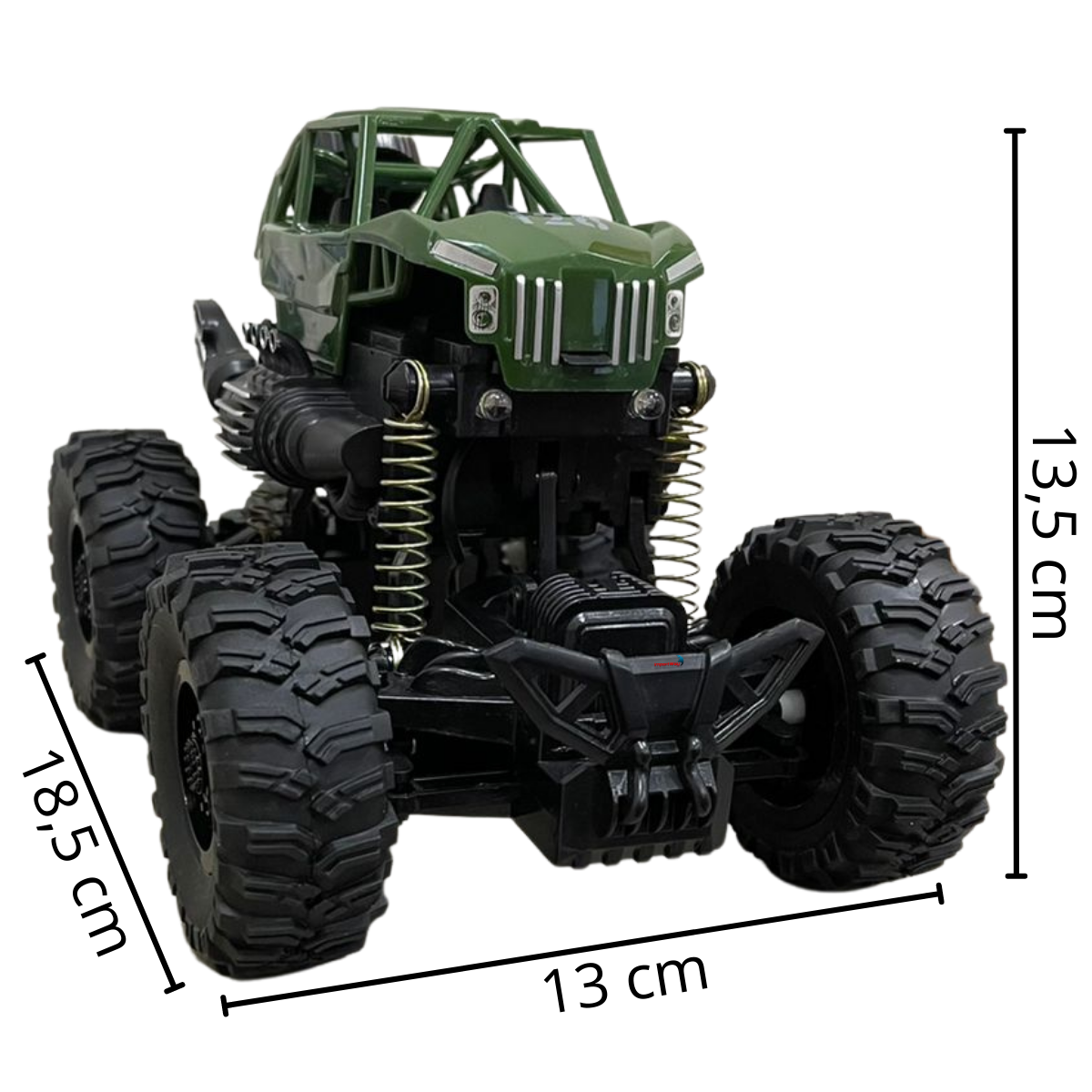 Carrinho Controle Remoto 4X4 1:20 Verde BW192VD