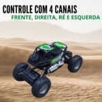 Carrinho Controle Remoto 4X4 1:20 Verde BW192VD - 5