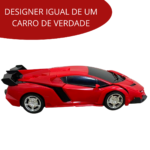 Carinho Controle Remoto Robô 1:18 Vermelho BW156VM - 7