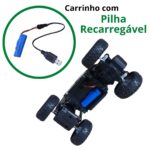 Carrinho Controle Remoto 4X4 1:20 Verde BW192VD - 6