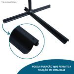 Ombrelone Lateral 3,50M Branco IWOBL350BR - 4