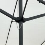Ombrelone Central Duplo 4,60M Branco IWOBCD460BR - 5