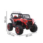 UTV Elétrico Infantil 4X4 12V Vermelho BW131VM - 2