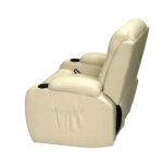 Poltrona De Amamentação Com Balanço Reclinável Bege - IWPRMABG - 3