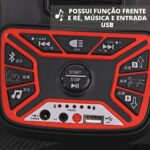 UTV Elétrico Infantil 4X4 12V Vermelho BW131VM - 6