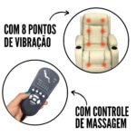 Poltrona De Amamentação Com Balanço Reclinável Bege - IWPRMABG - 6