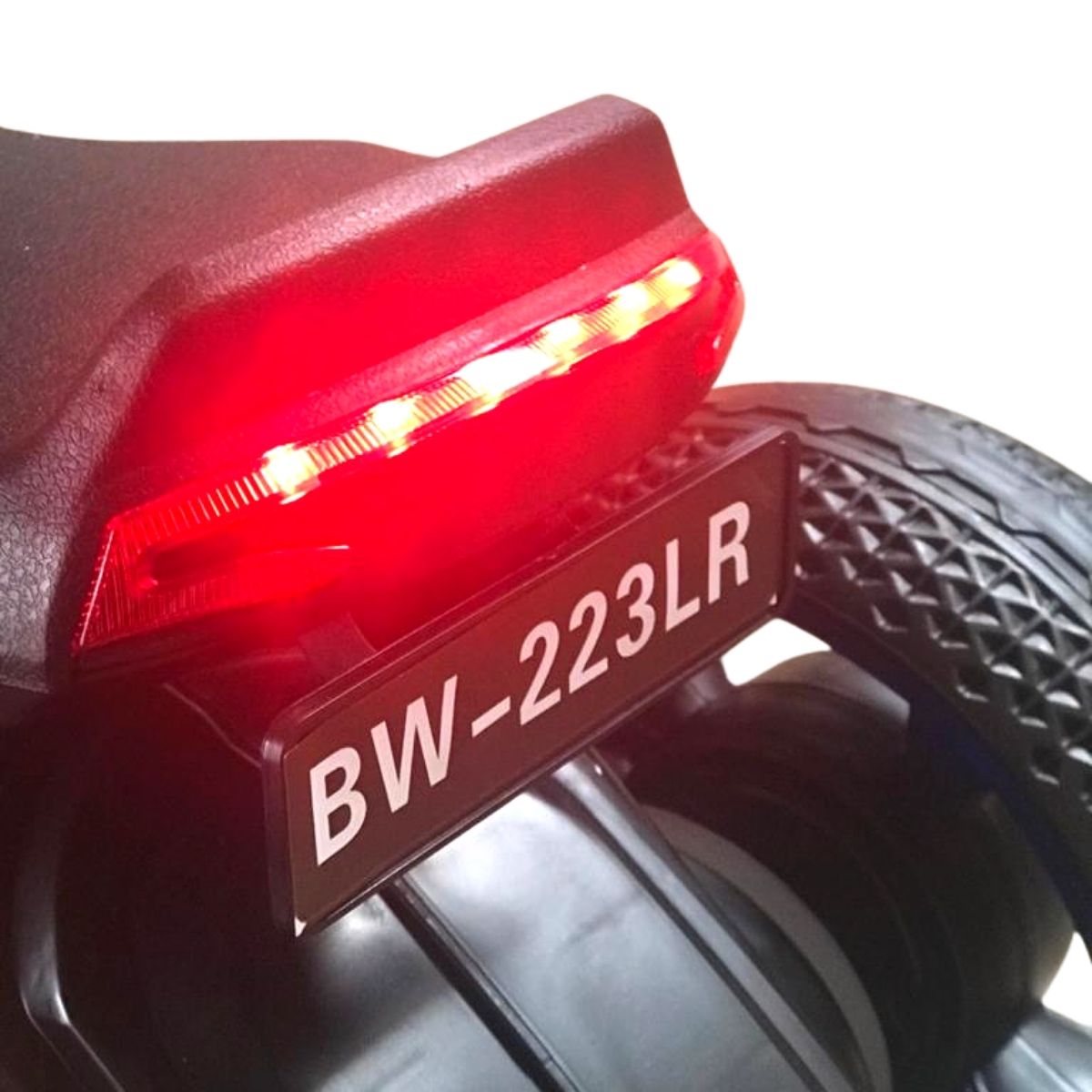 Mini Moto Elétrica Infantil Branca BW002BR