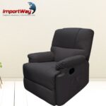 Poltrona Reclinável Com Função De Massagem Preta IWPRMPT - 8