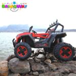 UTV Elétrico Infantil 4X4 12V Vermelho BW131VM - 9