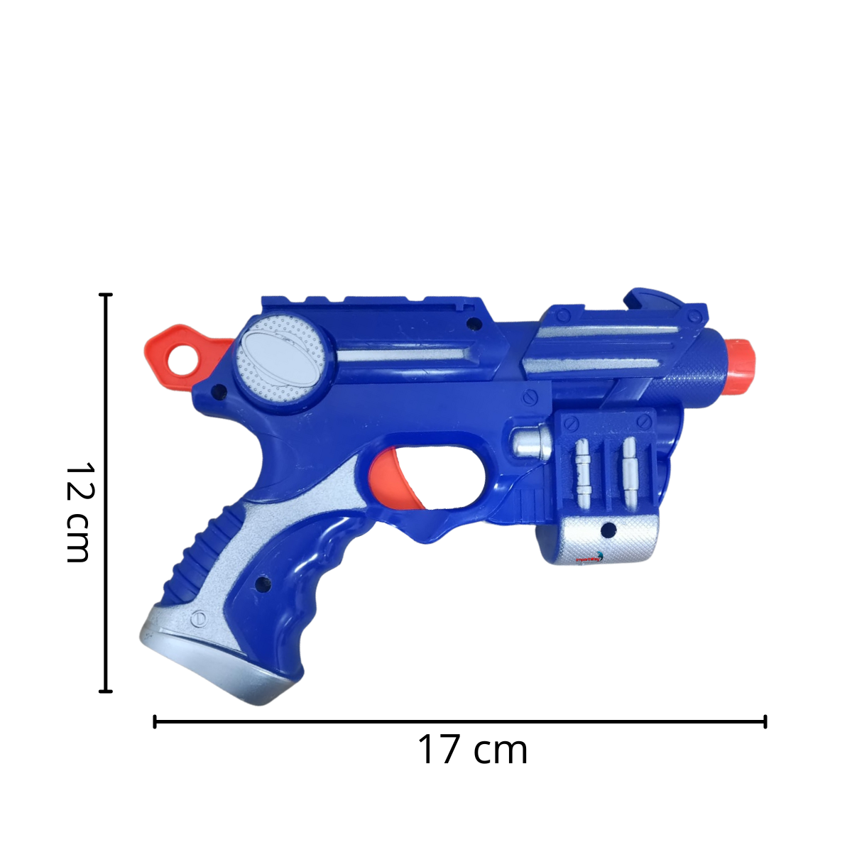 Kit 2 pistolas / arma de brinquedo com 6 dardos revolver infantil