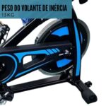 Bicicleta Ergométrica Spinning 13Kg Azul IWBES13AZ - 3